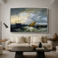 Sheerness as Seen from the Nore, 1808 - Floater Framed Canvas Print