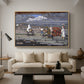 Country Road (Landstrasse), 1905 - Floater Framed Canvas Print