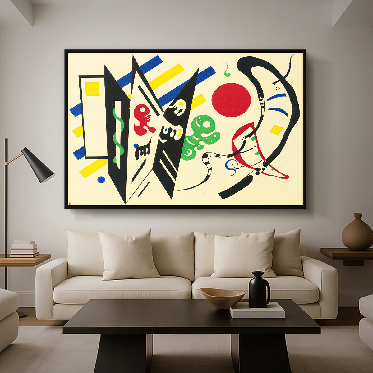 Reciprocity (Réciproque), 1935 - Floater Framed Canvas Print