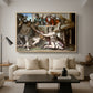 The Sacrifice of Noah (Sistine Chapel), 1509 - Floater Framed Canvas Print