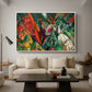 In the Rain, 1912 - Floater Framed Canvas Print