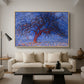 The Red Tree, 1909 - Floater Framed Canvas Print
