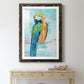 Island Parrot II - Premium Framed Print - Distressed Barnwood Frame - Ready to Hang