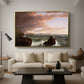 Views Across Frenchman's Bay from Mt. Desert Island, After a Squall, 1845 - Floater Framed Canvas Print