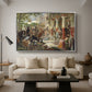 Onslaught of the Tartars, c. 1938 - Floater Framed Canvas Print