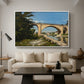 The Railroad Bridge at Briare, 1888 - Floater Framed Canvas Print