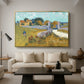 Farmhouse in Provence, 1888 - Floater Framed Canvas Print