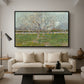 Orchard in Blossom (Plum Trees), 1888 - Floater Framed Canvas Print