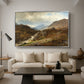 Mountain Landscape, 1864 - Floater Framed Canvas Print