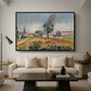Landscape Around Toulouse, The Bridge of the Young Ladies, 1898 - Floater Framed Canvas Print