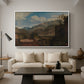 Bonneville, Savoy, 1803 - Floater Framed Canvas Print