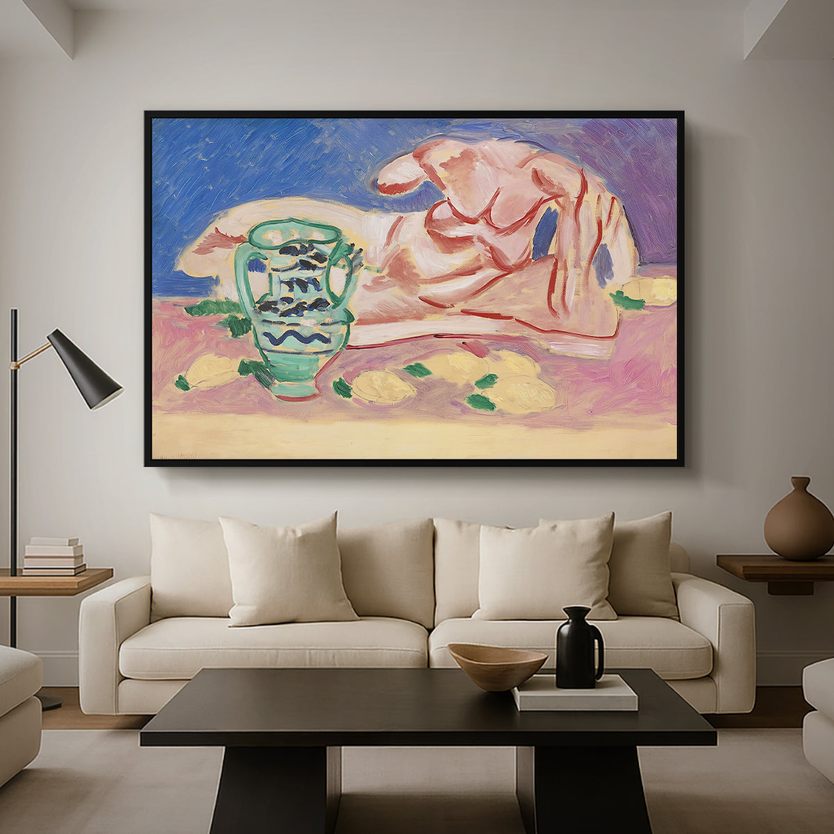 Ilyssus from the Parthenon, 1908 - Floater Framed Canvas Print