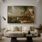 The Course of Empire: Destruction, 1836 - Floater Framed Canvas Print