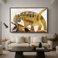 Cat Eating a Bird, 1939 - Floater Framed Canvas Print