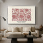 Examples of Chinese Ornament, Pl. XCIII (Morris Inspired), 1867 - Floater Framed Canvas Print