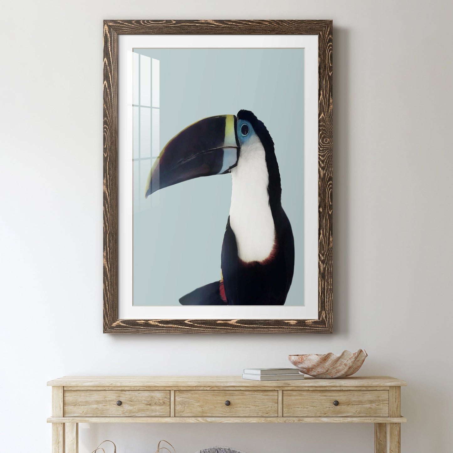 Aruba Wildlife - Premium Framed Print - Distressed Barnwood Frame - Ready to Hang