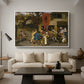 A Village Fair, c. 1567-1569 - Floater Framed Canvas Print