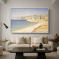 The Jetty at Cassis, Opus 198, 1889 - Floater Framed Canvas Print