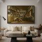 The Tinker, 1861 - Floater Framed Canvas Print