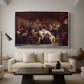 Funeral Feast, 1854 - Floater Framed Canvas Print