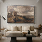 Hadleigh Castle, Mouth of Thames, c. 1829 - Floater Framed Canvas Print