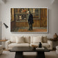 The Picture Lover, 1884 - Floater Framed Canvas Print
