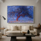 The Red Tree, 1909 - Floater Framed Canvas Print