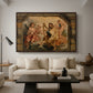 King David Playing the Harp, c. 1627-1628 - Floater Framed Canvas Print