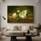 Magnolias on Gold Velvet Cloth, c. 1888-1890 - Floater Framed Canvas Print
