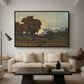 Sunset on the Allier (Soleil couchant sur l'Allier), 1904 - Floater Framed Canvas Print