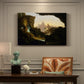 Canvas art print featuring a landscape emphasizing journey and environment, presented within a refined interior setting