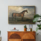 Eagle, A Celebrated Stallion, 1809 - Floater Framed Canvas Print