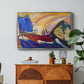 Painting with Troika, 1911 - Floater Framed Canvas Print