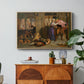 The Flight of Madeline and Porphyro, 1848 - Floater Framed Canvas Print