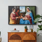 Sacred Conversation, c. 1505 - Floater Framed Canvas Print