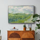 Green Wheat Field, Auvers, 1890 - Floater Framed Canvas Print