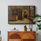 The Old Inn 'Het Loodshuis' in Antwerp, 1877 - Floater Framed Canvas Print