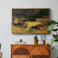 Wildbach (Wild Stream) - Floater Framed Canvas Print