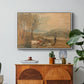 Lulworth Castle, Dorset, c. 1820 - Floater Framed Canvas Print