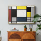 Composition with Yellow, Red, Black, Blue, and Gray, 1920 - Floater Framed Canvas Print