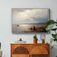 On the Banks of the Chiemsee, 1871 - Floater Framed Canvas Print