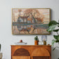 Farm near Duivendrecht, c. 1916 - Floater Framed Canvas Print