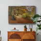 A Wooded Path in Autumn, 1902 - Floater Framed Canvas Print