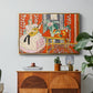 The Lute (Le luth), 1943 - Floater Framed Canvas Print