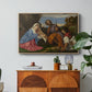 The Holy Family with a Shepherd, c. 1510 - Floater Framed Canvas Print
