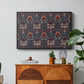 Snakeshead (Printed Textile), c. 1876 - Floater Framed Canvas Print