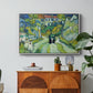 Stairway at Auvers, 1890 - Floater Framed Canvas Print
