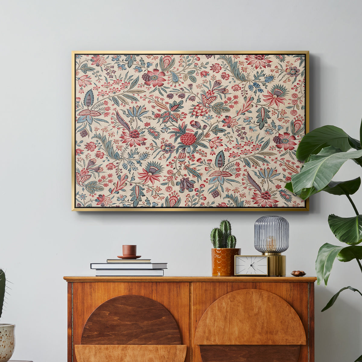 Anaras - Cream, c. 1775-1800 - Floater Framed Canvas Print