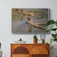 Boys on the Beach, 1910 - Floater Framed Canvas Print
