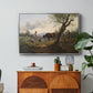 Shepherd with Billy Goat, c. 1830 - Floater Framed Canvas Print